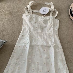 Princess Polly white floral dress